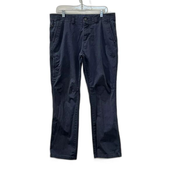 WeatherProof Made for Adventure Men's Utility Pants Blue 5 Pockets Size 34x32 - Picture 1 of 12
